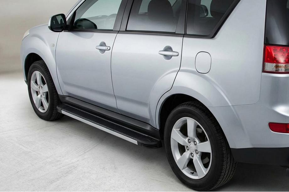 Citroen C-Crosser 2007–2013 Stranski pragovi Maya V1 (2 kos, aluminij) Image