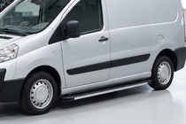 Citroen Jumpy 2007–2017 Stranske stopnice Maya (2 kosa, aluminij) fotografija 1