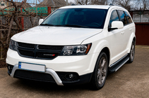 Dodge Journey 2008–2020 Stranski pragovi Maya V1 (2 kos, aluminij) fotografija 2