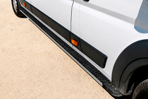 Fiat Ducato 2006–2025 Stranske stopnice Maya (2 kosa, aluminij) fotografija 1
