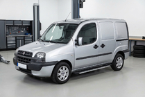 Fiat Doblo I 2001–2005 Stranski pragovi Maya V1 (2 kos, aluminij) fotografija 1