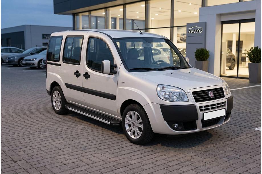 Fiat Doblo I 2005–2010 Stranske stopnice Maya (2 kosa, aluminij) Image