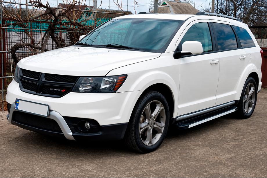 Fiat Freemont 2011–2016 Stranski pragovi Maya V1 (2 kos, aluminij) Image
