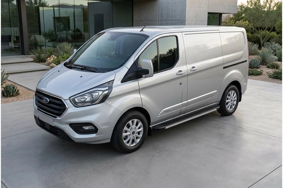 Ford Custom 2013–2022 Stranske stopnice Maya (2 kosa, aluminij) Dolga medosna razdalja Image