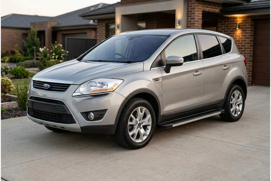 Ford Kuga 2008–2013 Stranski pragovi Maya V1 (2 kos, aluminij) Fotografija 1