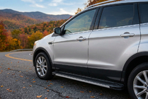 Ford Kuga/Escape 2013–2019 Stranske stopnice Maya V1 (2 kosa, aluminij) fotografija 1