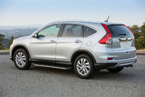 Honda CRV 2012–2016 Stranski pragovi Maya V1 (2 kos, aluminij) fotografija 1