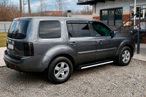 Honda Pilot 2008–2015 Stranski pragovi Maya V1 (2 kos, aluminij) fotografija 2
