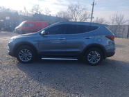 Hyundai Santa Fe 3 2012–2018 Stranski pragovi Maya V1 (2 kos, aluminij) fotografija 3