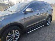 Hyundai Santa Fe 3 2012–2018 Stranski pragovi Maya V1 (2 kos, aluminij) fotografija 1