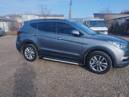 Hyundai Santa Fe 3 2012–2018 Stranski pragovi Maya V1 (2 kos, aluminij) fotografija 2