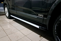 Kia Sorento II XM 2009–2014 Stranski pragovi Maya V1 (2 kos, aluminij) 2013-2016 fotografija 1