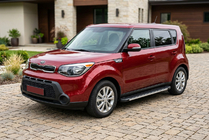 Kia Soul II 2013–2018 Stranski pragovi Maya V1 (2 kos, aluminij) fotografija 1