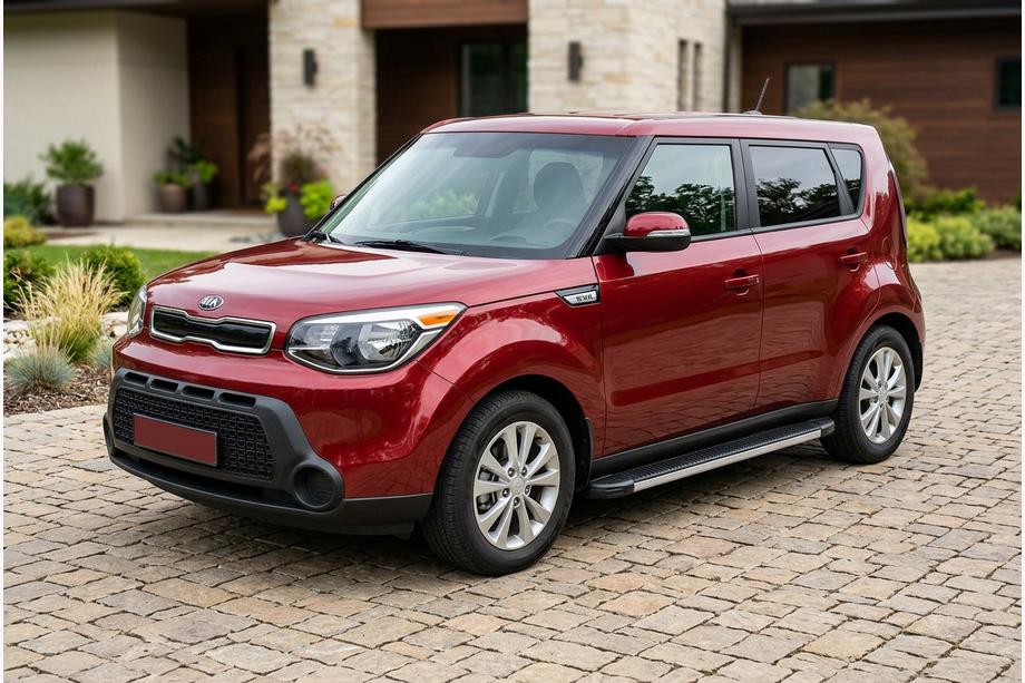 Kia Soul II 2013–2018 Stranski pragovi Maya V1 (2 kos, aluminij) Image