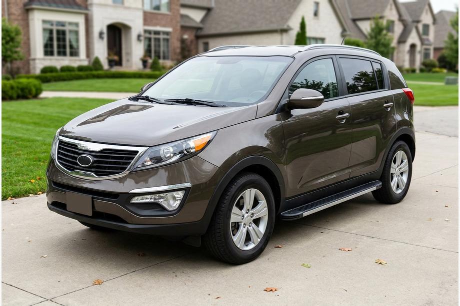 Kia Sportage 2010–2015 Stranski pragovi Maya V1 (2 kos, aluminij) Image