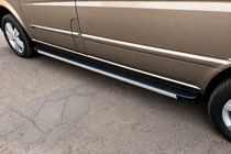 Mercedes Viano 2004–2014 Stranski pragovi Maya V1 (2 kos, aluminij) fotografija 1