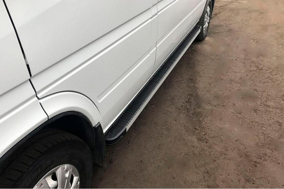 Mercedes Sprinter W901/902/903/904/905 1995–2006 Stranske stopnice Maya (2 kosa, aluminij) Image