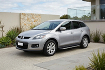 Mazda CX-7 2006–2012 Stranski pragovi Maya V1 (2 kos, aluminij) fotografija 1