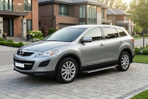 Mazda CX-9 2007–2016 Stranski pragovi Maya V1 (2 kos, aluminij) fotografija 1