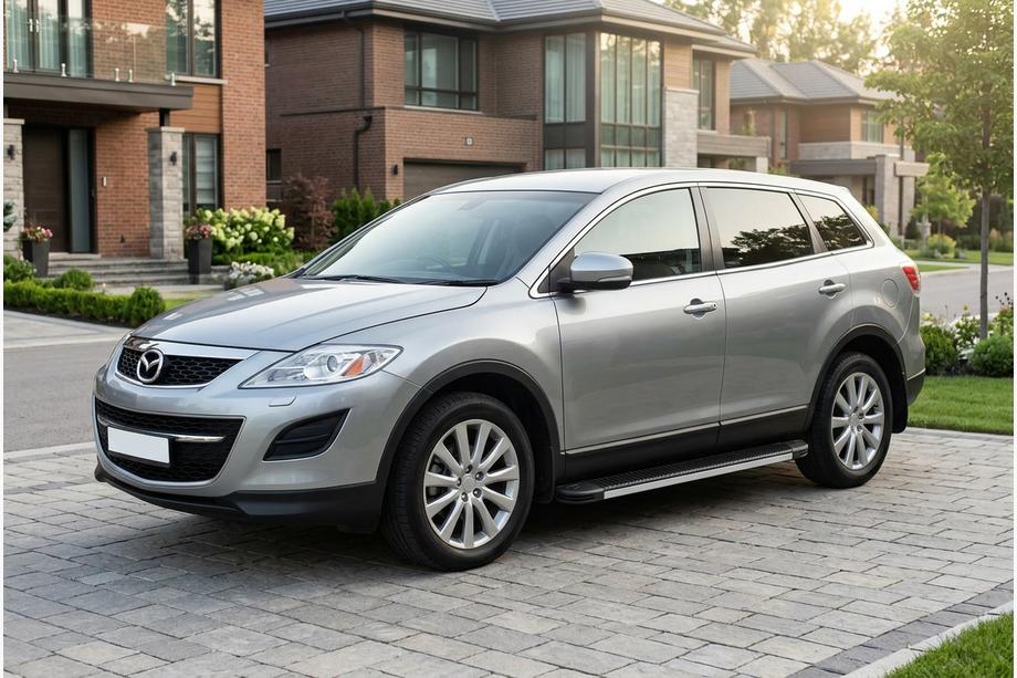 Mazda CX-9 2007–2016 Stranski pragovi Maya V1 (2 kos, aluminij) Image
