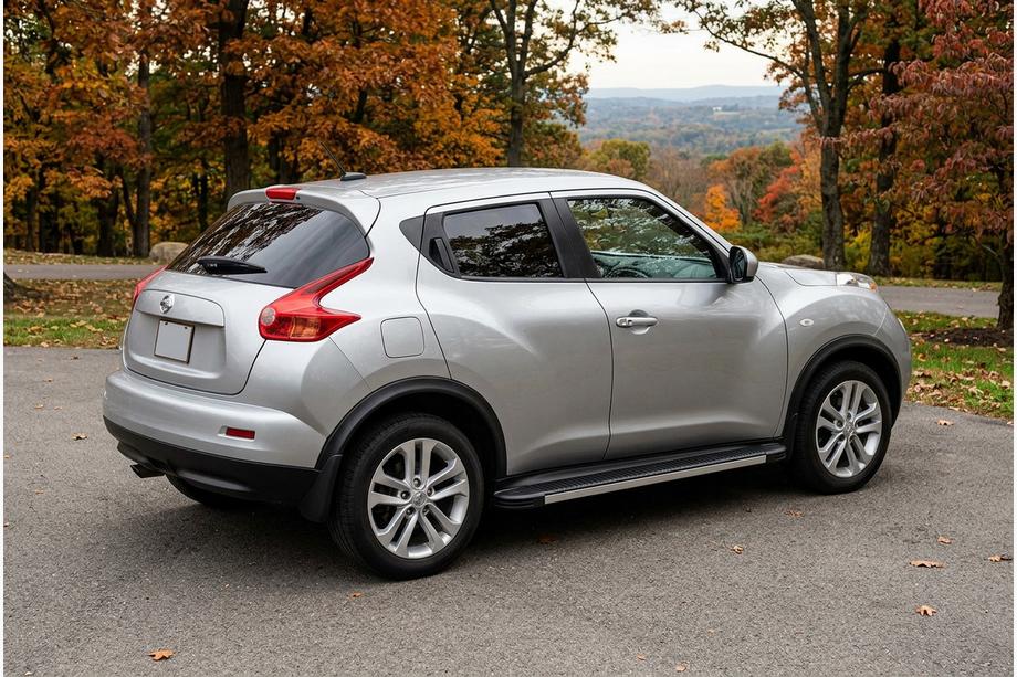 Nissan Juke 2010–2019 Stranski pragovi Maya V1 (2 kos, aluminij) Image