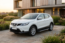 Nissan Qashqai 2014–2021 Stranske stopnice Maya V1 (2 kosa, aluminij) fotografija 2