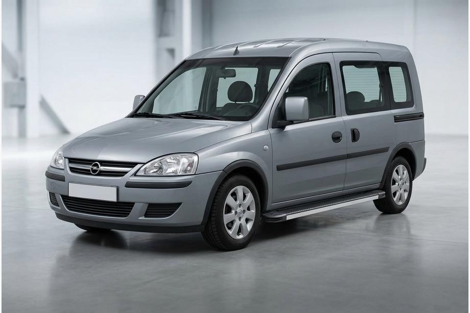Opel Combo 2002–2012 Stranski pragovi Maya V1 (2 kos, aluminij) Image