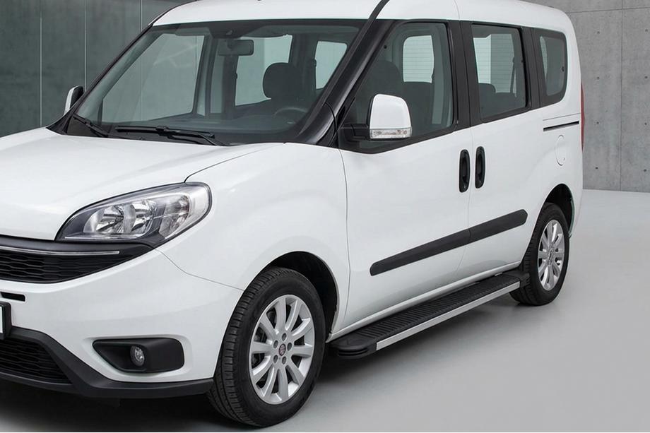 Opel Combo 2012–2018 Stranske stopnice Maya (2 kosa, aluminij) Image