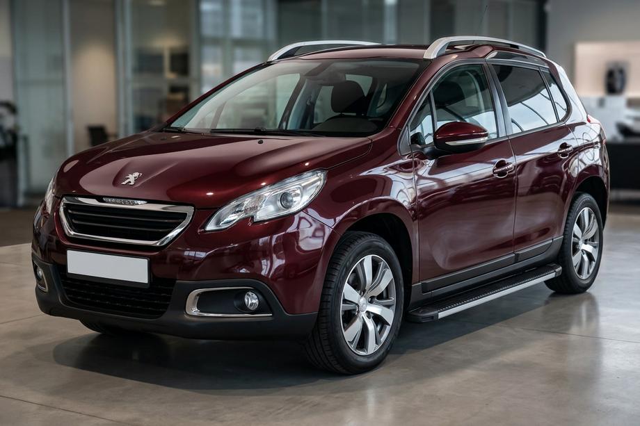 Peugeot 2008 2013–2019 Stranski pragovi Maya V1 (2 kos, aluminij) Image