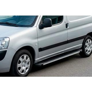 Stranski pragovi Maya V1 (2 kos, aluminij) Peugeot Partner 1996–2008 fotografija 1