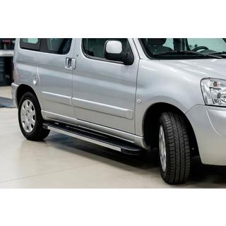 Stranski pragovi Maya V1 (2 kos, aluminij) Peugeot Partner 1996–2008 fotografija 2