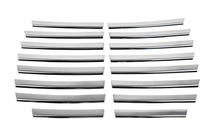 Dodge Nitro 2006–2011 Kromirane obloge za masko (nerjavno jeklo) fotografija 3