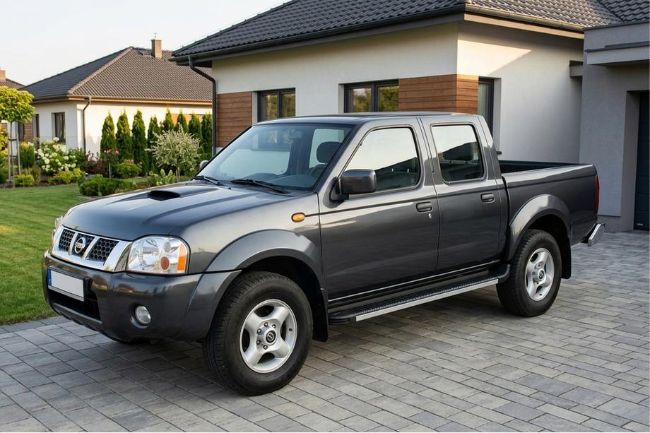 Nissan NP300 1999–2015 Stranski pragovi Maya V1 (2 kos, aluminij) Image