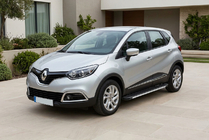 Renault Captur 2013–2019 Stranski pragovi Maya V1 (2 kos, aluminij) fotografija 1