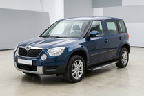 Skoda Yeti 2009–2017 Stranski pragovi Maya V1 (2 kos, aluminij) fotografija 1