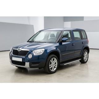 Stranski pragovi Maya V1 (2 kos, aluminij) Skoda Yeti 2009–2017 fotografija 1