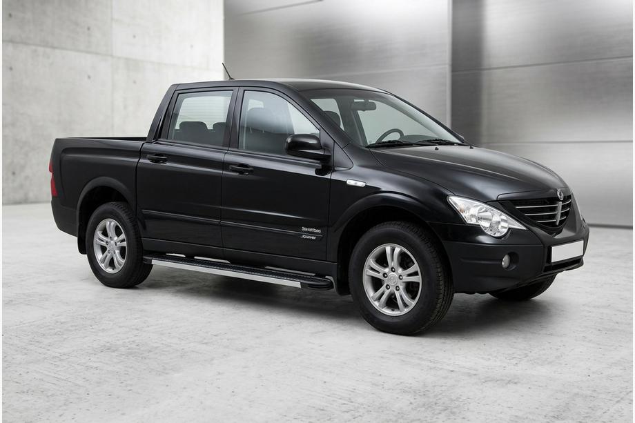 SsangYong Action 2005–2018 Stranski pragovi Maya V1 (2 kos, aluminij) Image