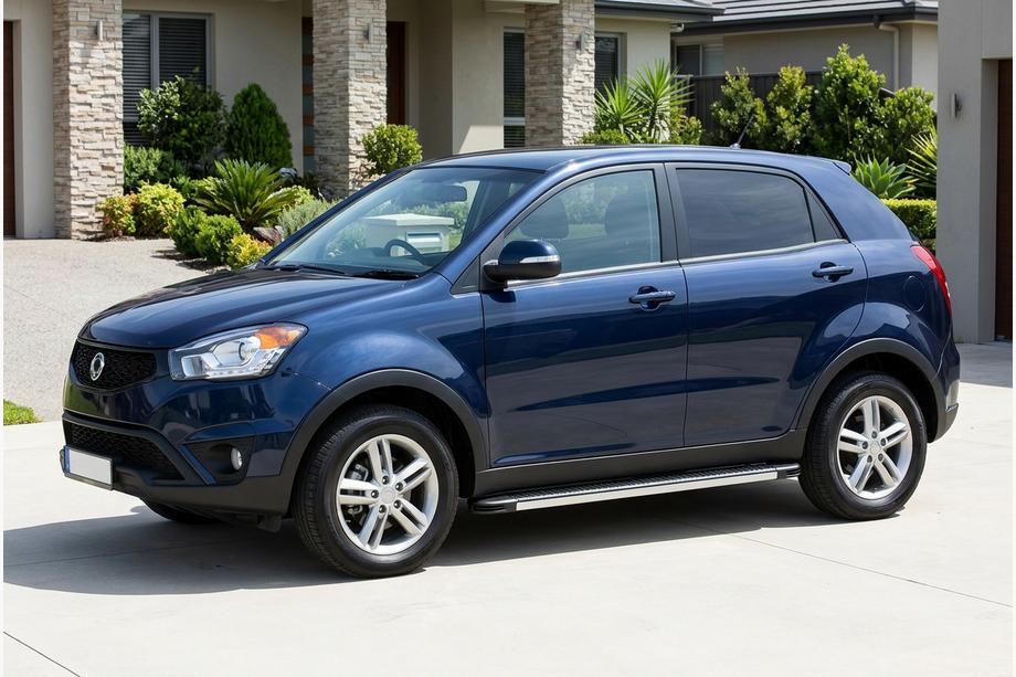 SsangYong Korando 2010–2019 Stranski pragovi Maya V1 (2 kos, aluminij) Image