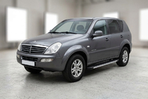 SsangYong Rexton I 2001–2017 Stranske stopnice Maya V1 (2 kosa, aluminij) fotografija 1