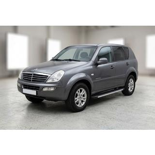 Stranske stopnice Maya V1 (2 kosa, aluminij) SsangYong Rexton I 2001–2017 fotografija 1