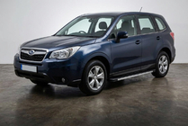 Subaru Forester 2013–2018 Stranski pragovi Maya V1 (2 kos, aluminij) fotografija 1