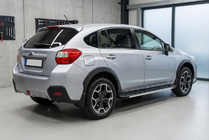 Subaru XV 2011–2017 Stranski pragovi Maya V1 (2 kos, aluminij) fotografija 1