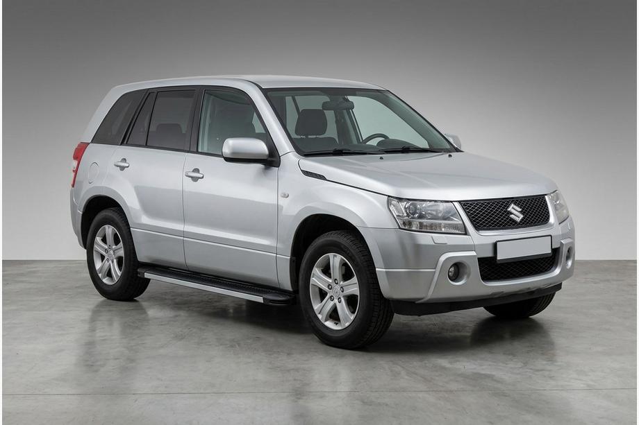 Suzuki Grand Vitara 2005–2017 Stranski pragovi Maya V1 (2 kos, aluminij) Image