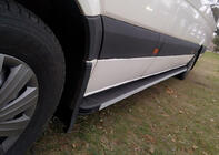 Volkswagen Crafter 2006–2016 Stranske stopnice Maya (2 kosa, aluminij) fotografija 6