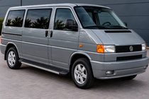 Volkswagen T4 Transporter 1990–2003 Stranske stopnice Maya (2 kosa, aluminij) Kratka medosna razdalja fotografija 1