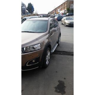 Stranske stopnice Allmond Grey (2 kosa, aluminij) fotografija 2