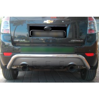 Zadnji zaščitni lok AK007 (nerjavno jeklo) Chevrolet Captiva 2006–2019 fotografija 2