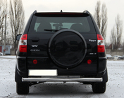 Chery Tiggo 1 2005–2016 Zadnji zaščitni lok (nerjaveče jeklo) Ø60 mm fotografija 1