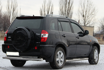 Chery Tiggo 1 2005–2016 Zadnji zaščitni lok (nerjaveče jeklo) Ø60 mm fotografija 3
