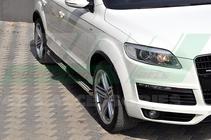 Audi Q7 2005–2015 Stranske cevi (2 kos, nerjavno jeklo) fotografija 5